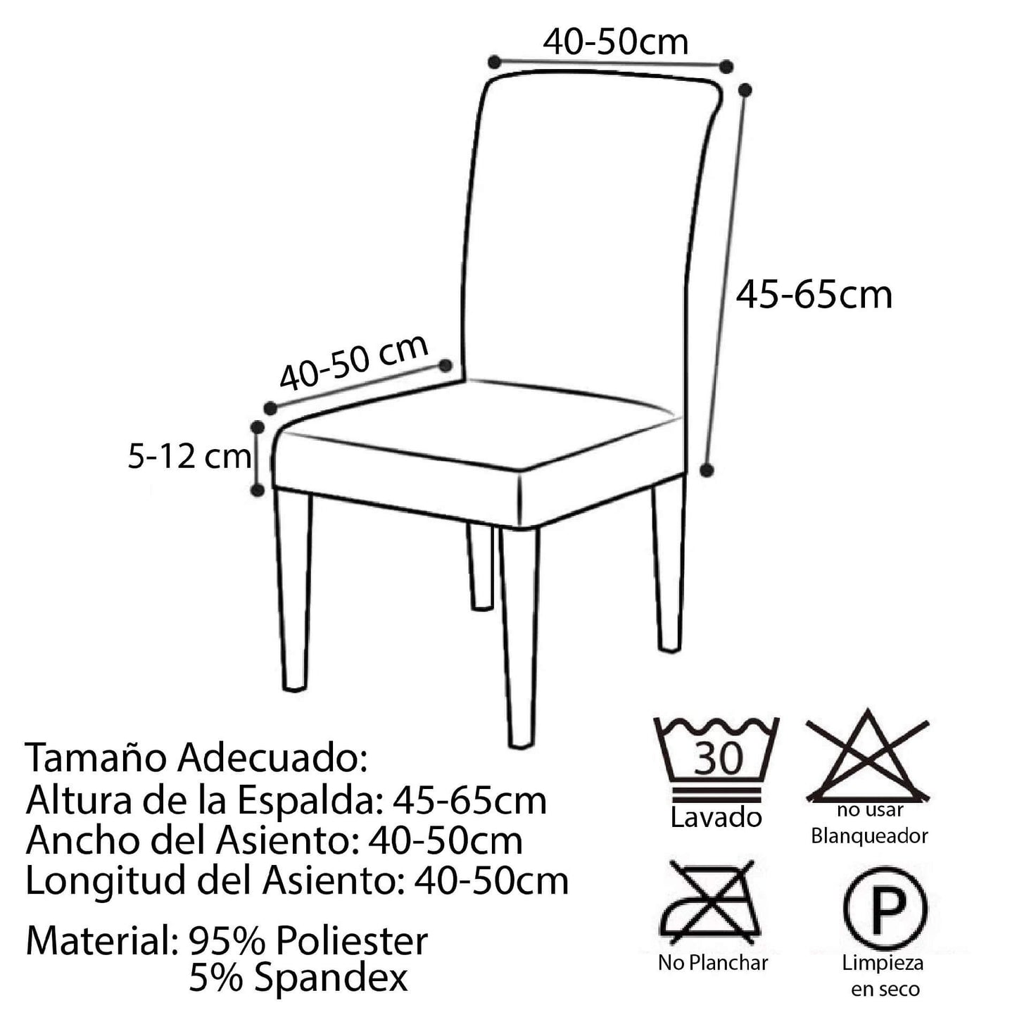 Fundas Elásticas para renovar tus sillas – Importado 🇺🇸