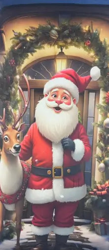 Funda Navideña Para Puerta 🎅🏻🎄