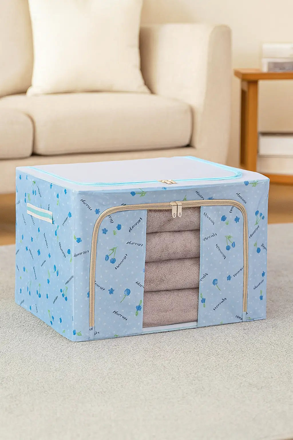 ✨ Caja Organizadora con Estructura Metálica - Importada 🇺🇸