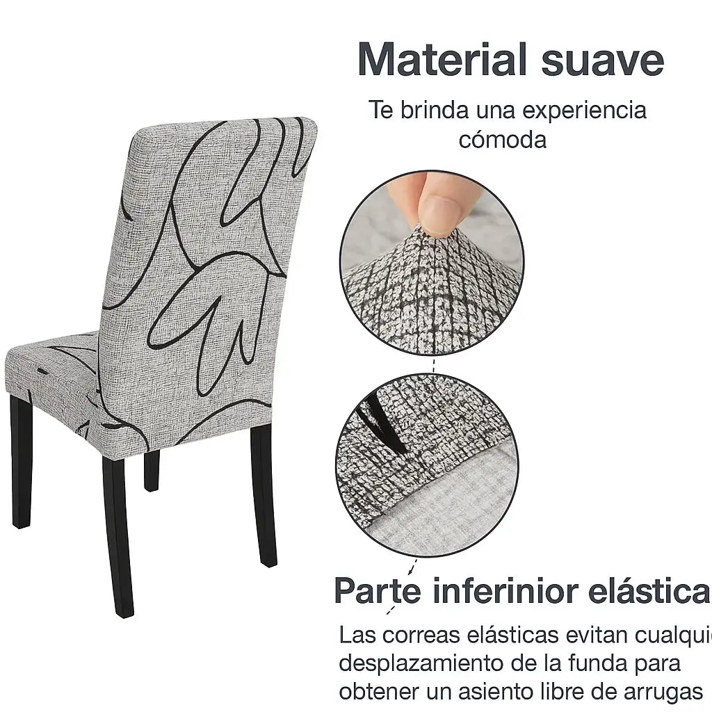 Fundas Elásticas para renovar tus sillas – Importado 🇺🇸