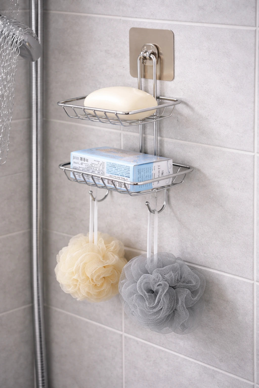 Jabonera Doble de Acero Premium🧼