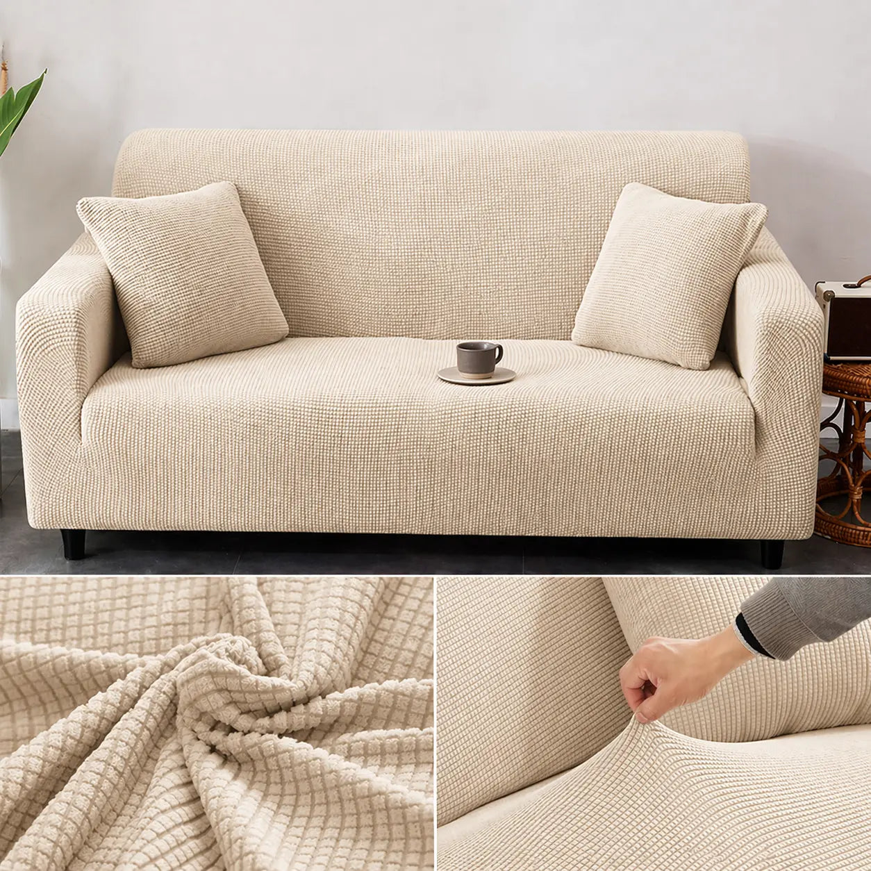 🛋️ Funda Premium Renueva Sofá™ 2 puestos✨