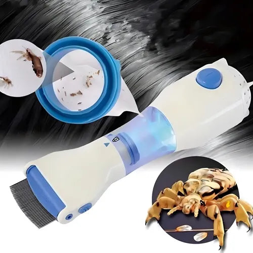LENDRIX® Cepillo Aspiradora para Piojos y Liendres 🦠