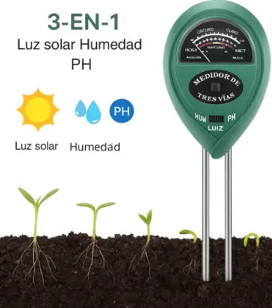 PlantSoil™ Medidor 3 en 1 para Plantas🪴