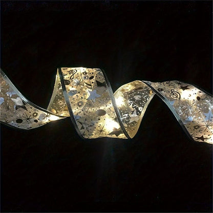 LUMINOVA® Cinta LED Navideña Dorada ✨500CM
