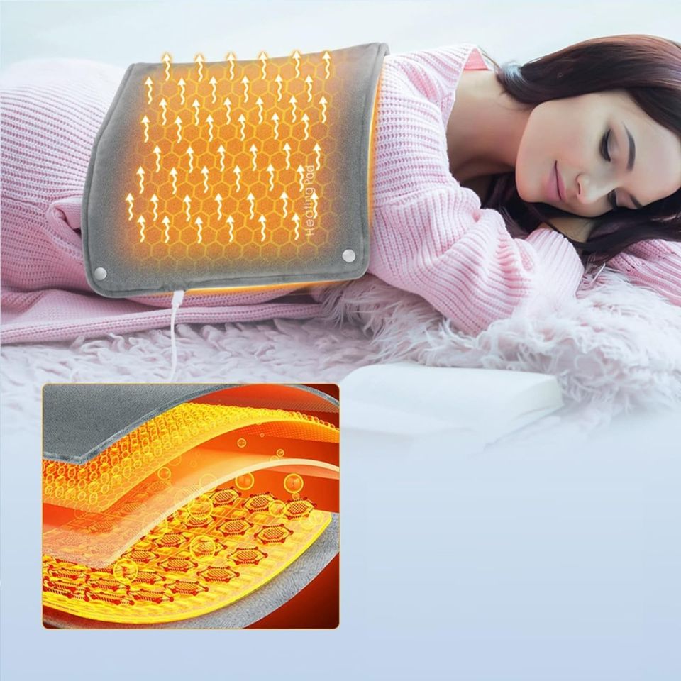 🔥 ThermiRelief® | Manta Térmica Eléctrica para Cólicos y Dolores Musculares