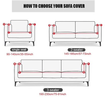 Funda Ajustable para Sofá de 1,2 y 3 puestos 🛋️ - Importada 🇺🇸