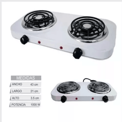 ⚡HotPlate™ Estufa Eléctrica Doble 2000W🔥