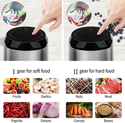 Picador de Alimentos Eléctrico ChefPro 360 ® 🔪⚡