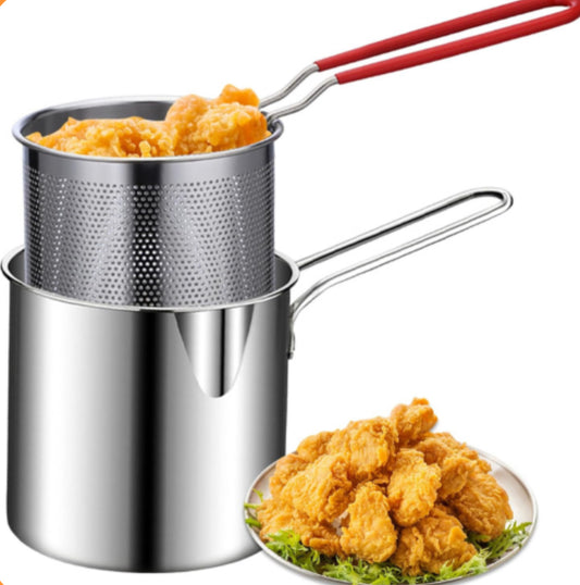 OLLA FREIDORA KROKA ✨ – Con Canasta Antigrasa 🍟 1.2L