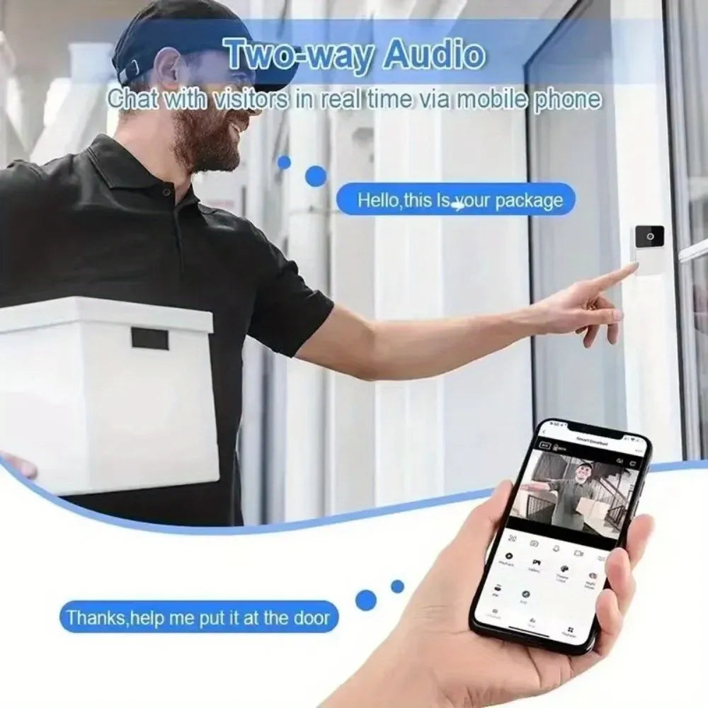 TIMBRECAM® | Timbre Cámara WiFi con Visión Nocturna