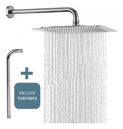 🚿 AquaRain® — Ducha Cuadrada Tipo Lluvia 20×20 cm