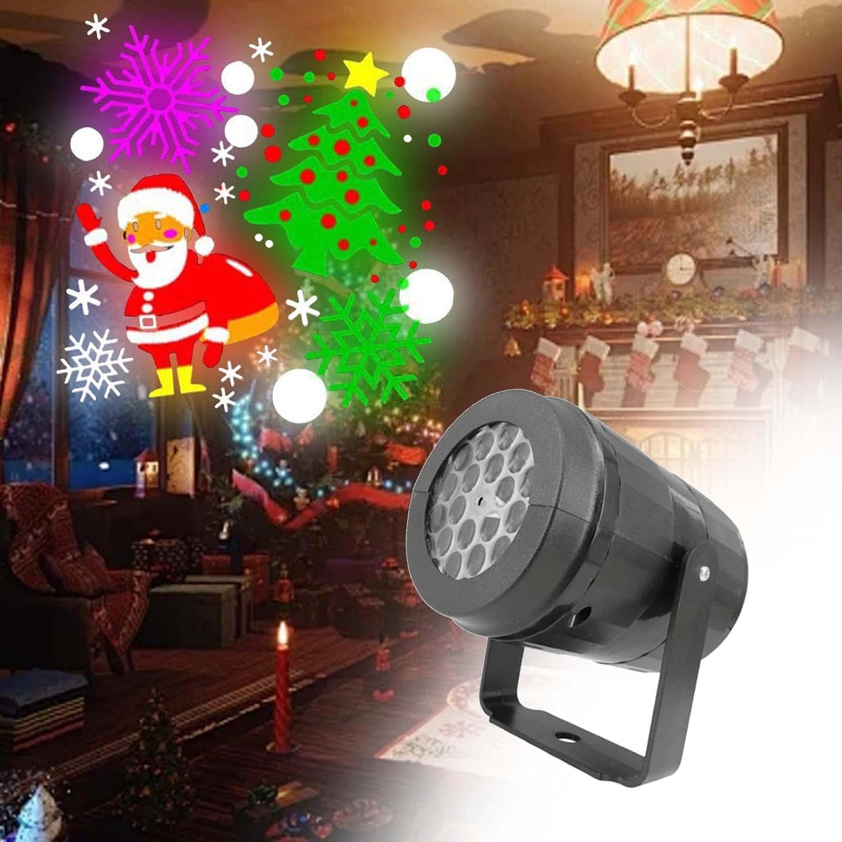 🎄 MagicNavidad® | Proyector Navideño con Tarjetas Intercambiables