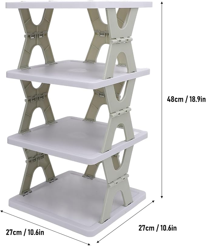 🏠 SpaceRack® | Organizador Zapatos 4 Niveles