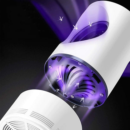 MosquiTrap® | 🟪LUZ UV Lámpara Atrapa Mosquitos USB 🦟💡