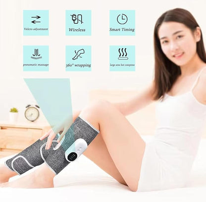 🦵 ThermoFlex Heat® | Masajeador Inteligente de Piernas con Calor y Compresión