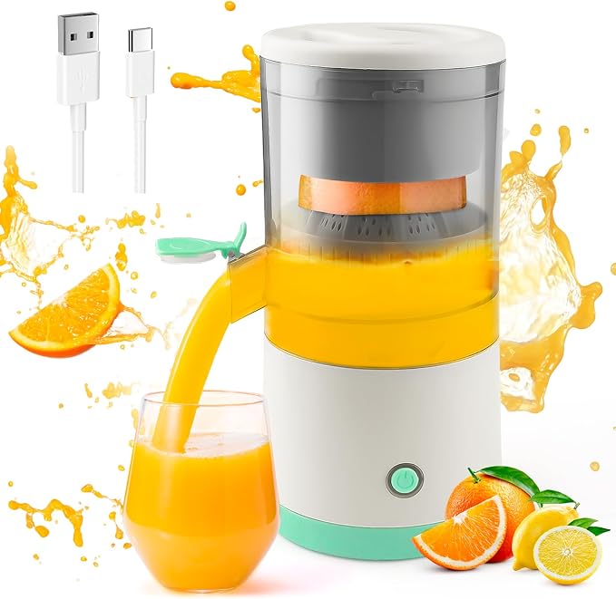 CitrusGo®🍊 Exprimidor Automático Jugo Fresco en Segundos🍎🍊