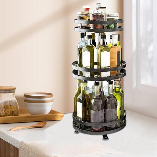 SpinMax™ – Organizador Giratorio 360° 3 Niveles