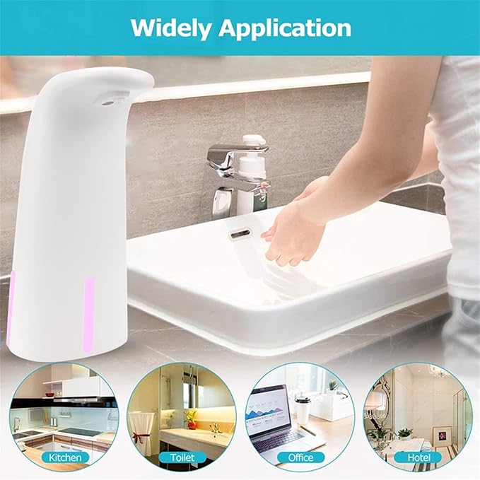 🧼 FoamTouch® | Dispensador Automático de Jabón con Sensor