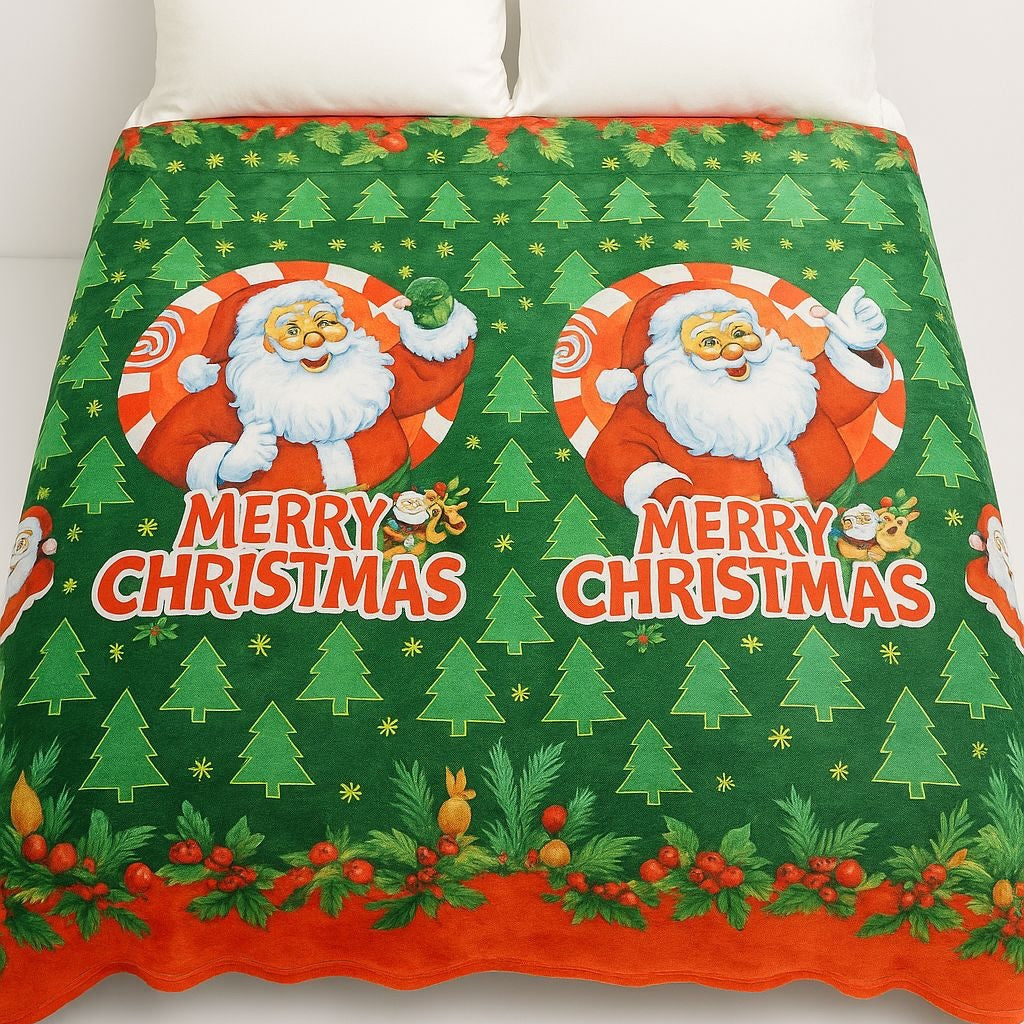 🎄 NoelDream™ Cobija Navideña Premium Piel de Durazno💎✨