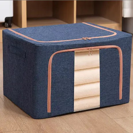 Caja Organizadora Grande con Estructura Metálica Plegable 🇺🇸