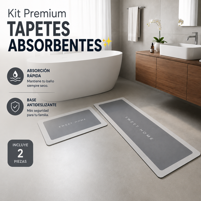 Kit Premium Tapetes Absorbentes® ✨💧