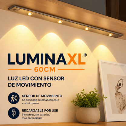 💡 LuminaXL® 60CM — Luz LED Inteligente con Sensor de Movimiento