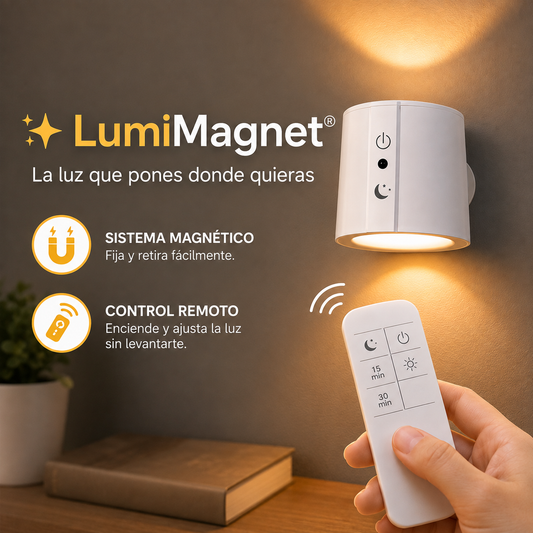✨ LumiMagnet® — La luz que pones donde quieras