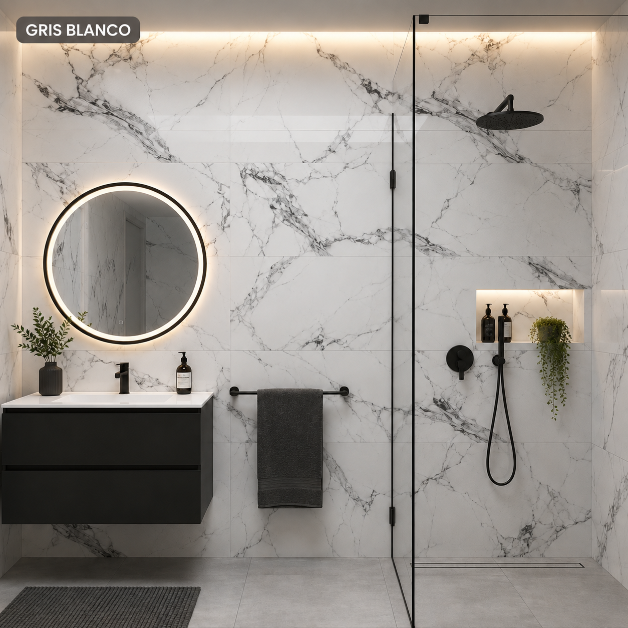 ✨MarmolFlex® | Láminas Adhesivas Mármol Premium –  (30x60cm)🪞