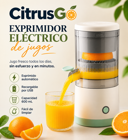 CitrusGo®🍊 Exprimidor Automático Jugo Fresco en Segundos🍎🍊