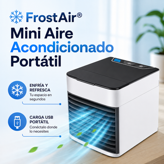 ❄️ FrostAir® | Mini Aire Acondicionado Portátil
