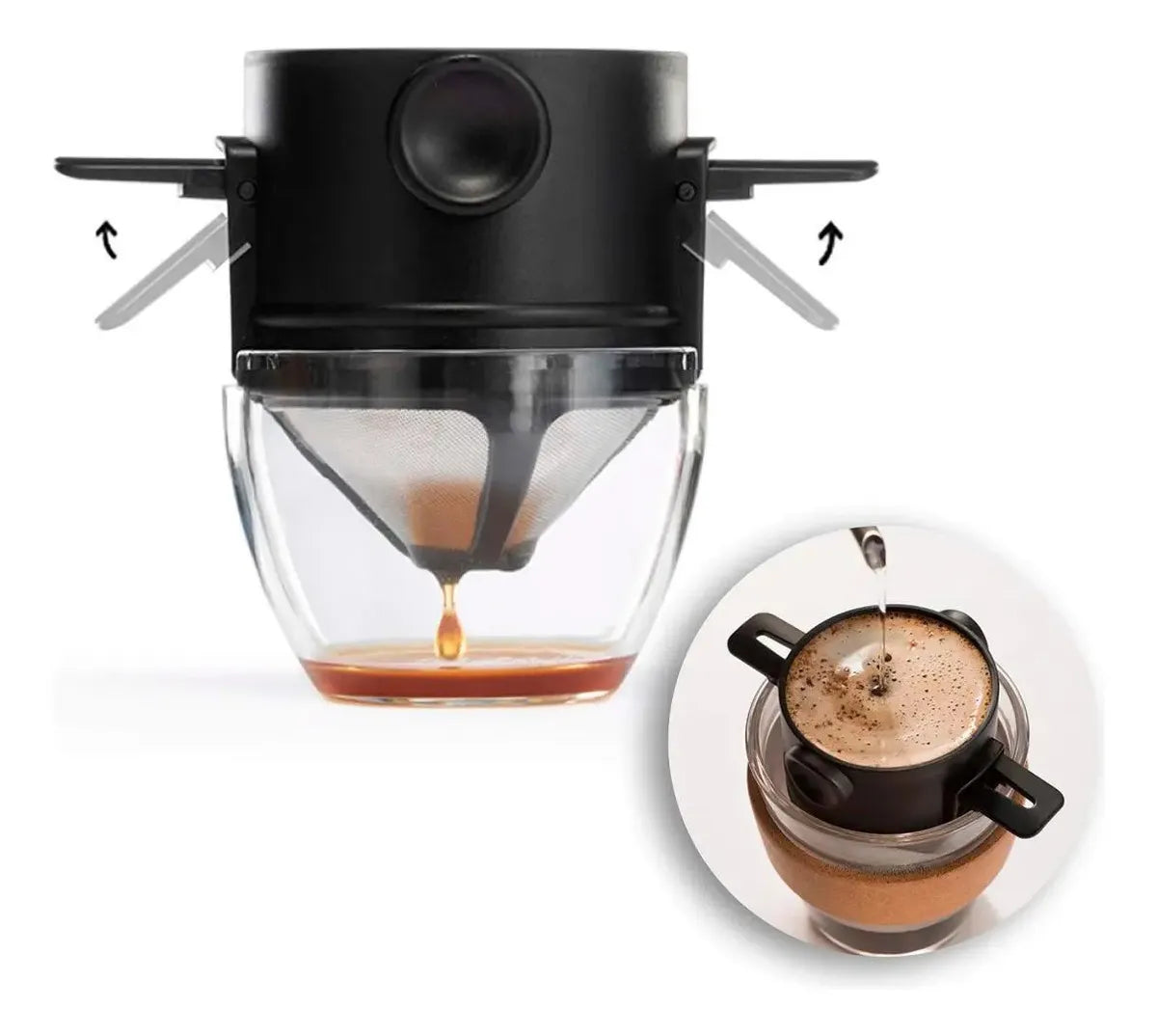 CAFÉFLOW® | Filtro de Café Reutilizable de Goteo ☕