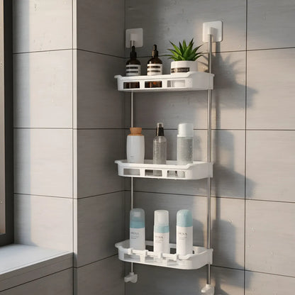OrganiBaño™ – Estantería Sobre Inodoro 3 Niveles 🚿