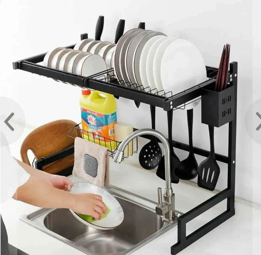 RackDry™ 🍽️ Escurridor de Cocina en Acero Inoxidable