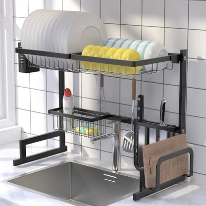 RackDry™ 🍽️ Escurridor de Cocina en Acero Inoxidable