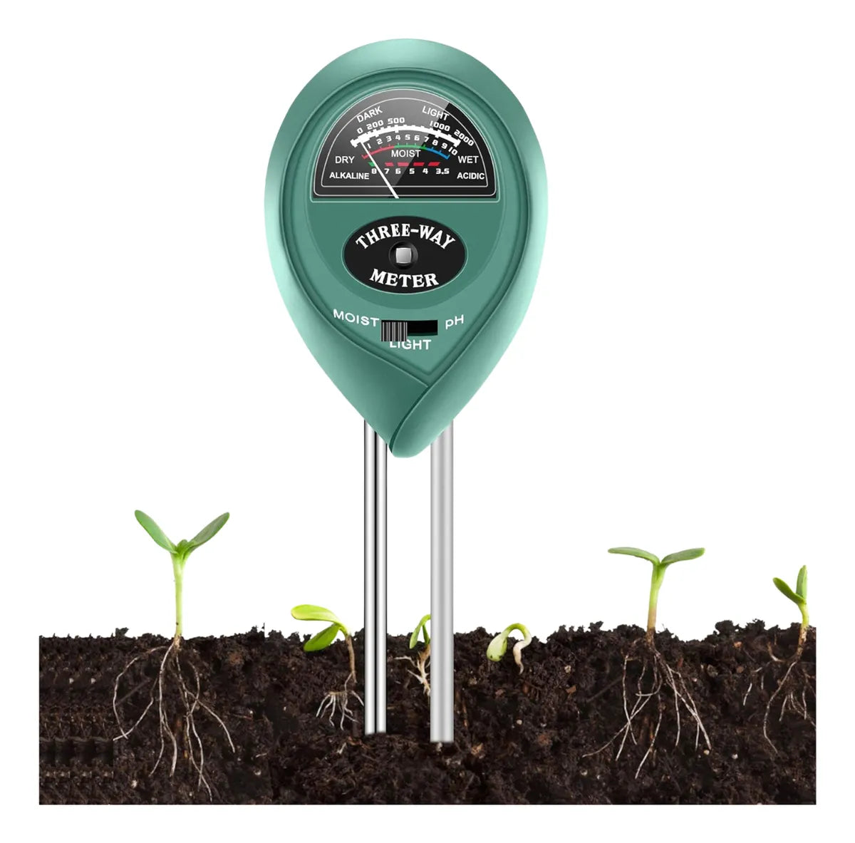 PlantSoil™ Medidor 3 en 1 para Plantas🪴