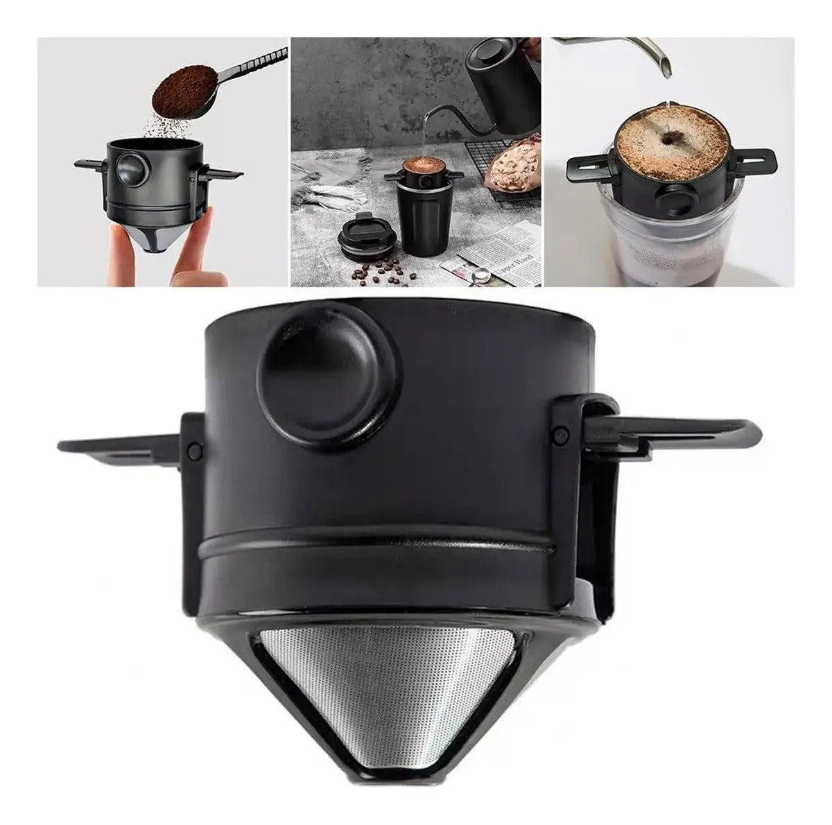 CAFÉFLOW® | Filtro de Café Reutilizable de Goteo ☕