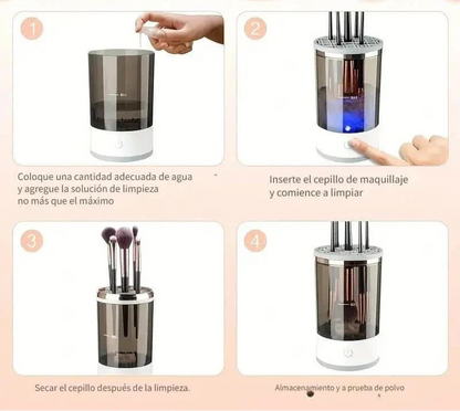 Limpiador Eléctrico de Brochas: Cuida tu piel con brochas impecables en poco tiempo!💆🏻‍♀️✨- Importado 🇺🇸