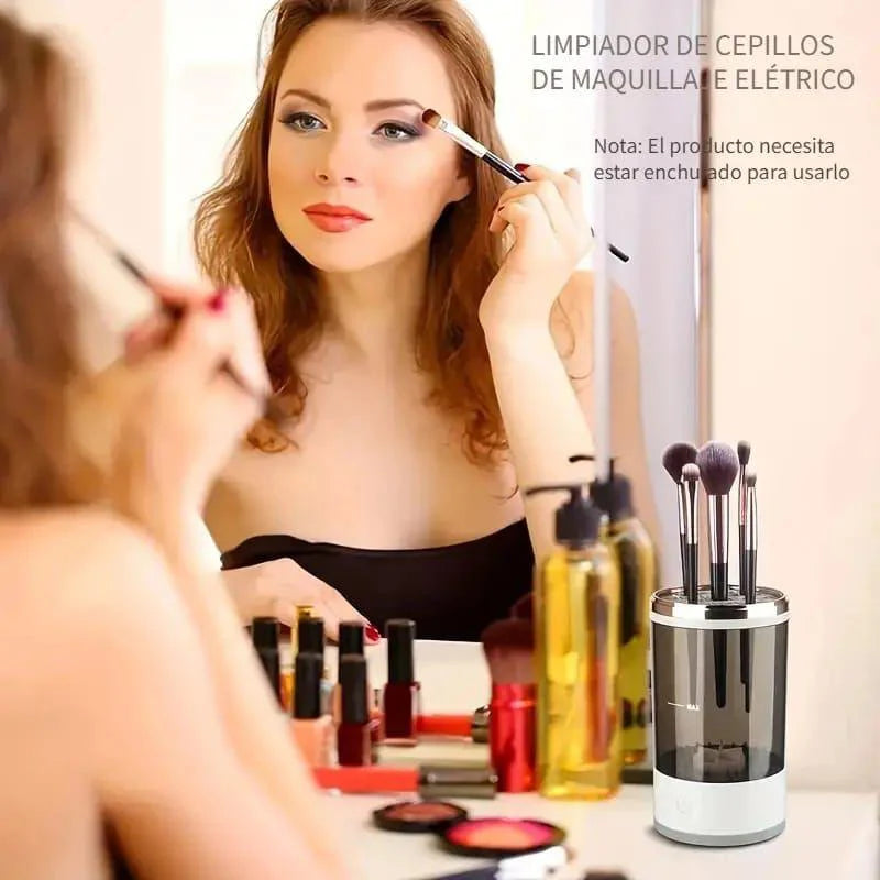 Limpiador Eléctrico de Brochas: Cuida tu piel con brochas impecables en poco tiempo!💆🏻‍♀️✨- Importado 🇺🇸