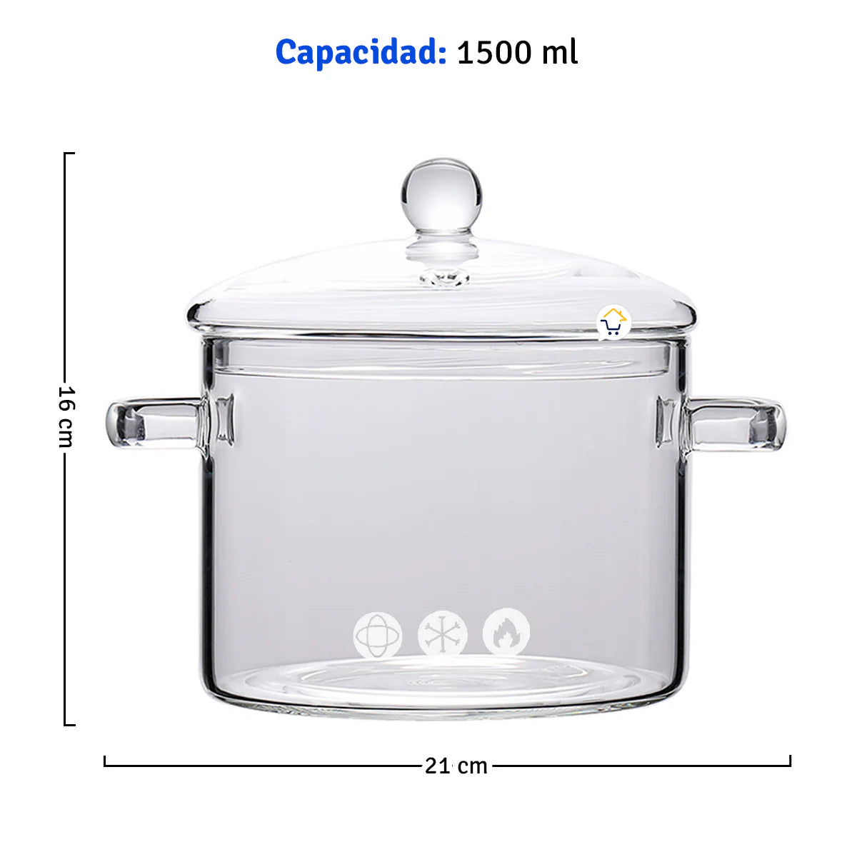✨ GlassPot Pro™ – Olla de Vidrio Premium