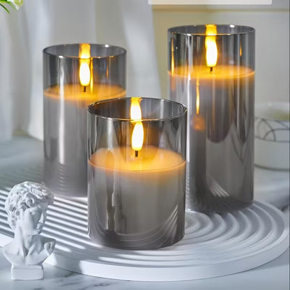 Set x3 CANDLEPRO® – Velas sin llama Realistas 🕯️✨