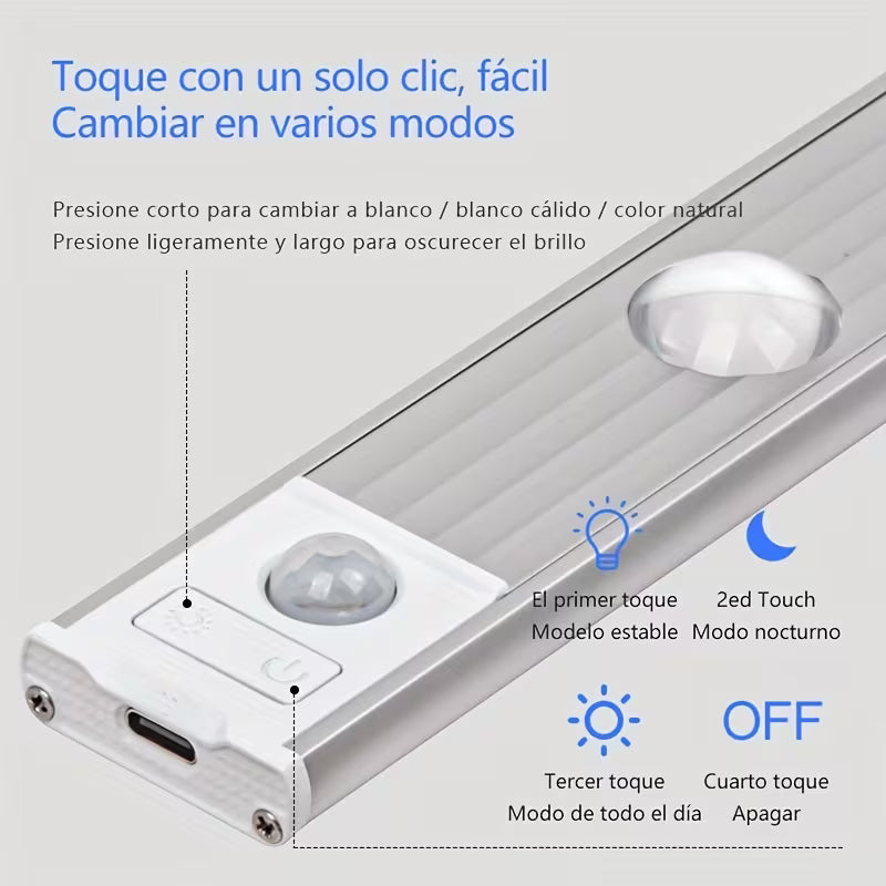 💡 LuminaXL® 60CM — Luz LED Inteligente con Sensor de Movimiento