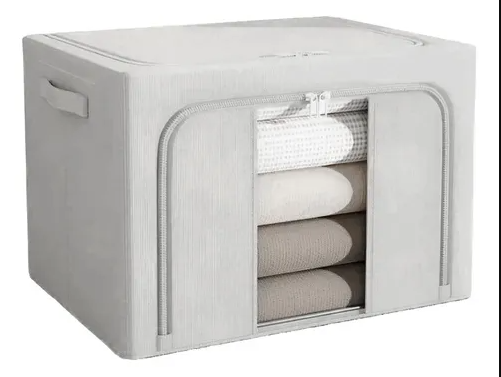 Caja Organizadora Grande con Estructura Metálica Plegable 🇺🇸