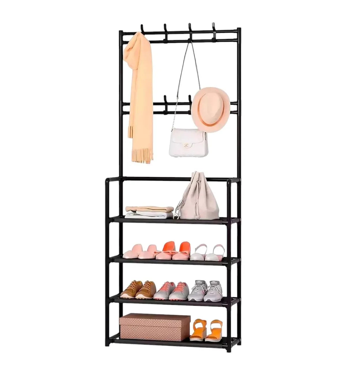 💫 OrderZone® Multifuncional – Organizador de Ropa y Zapatos 3 en 1