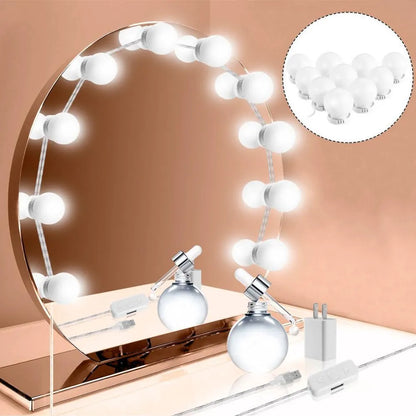 ✨ GLOWMIRROR 10® | Luces LED para Espejo de Tocador