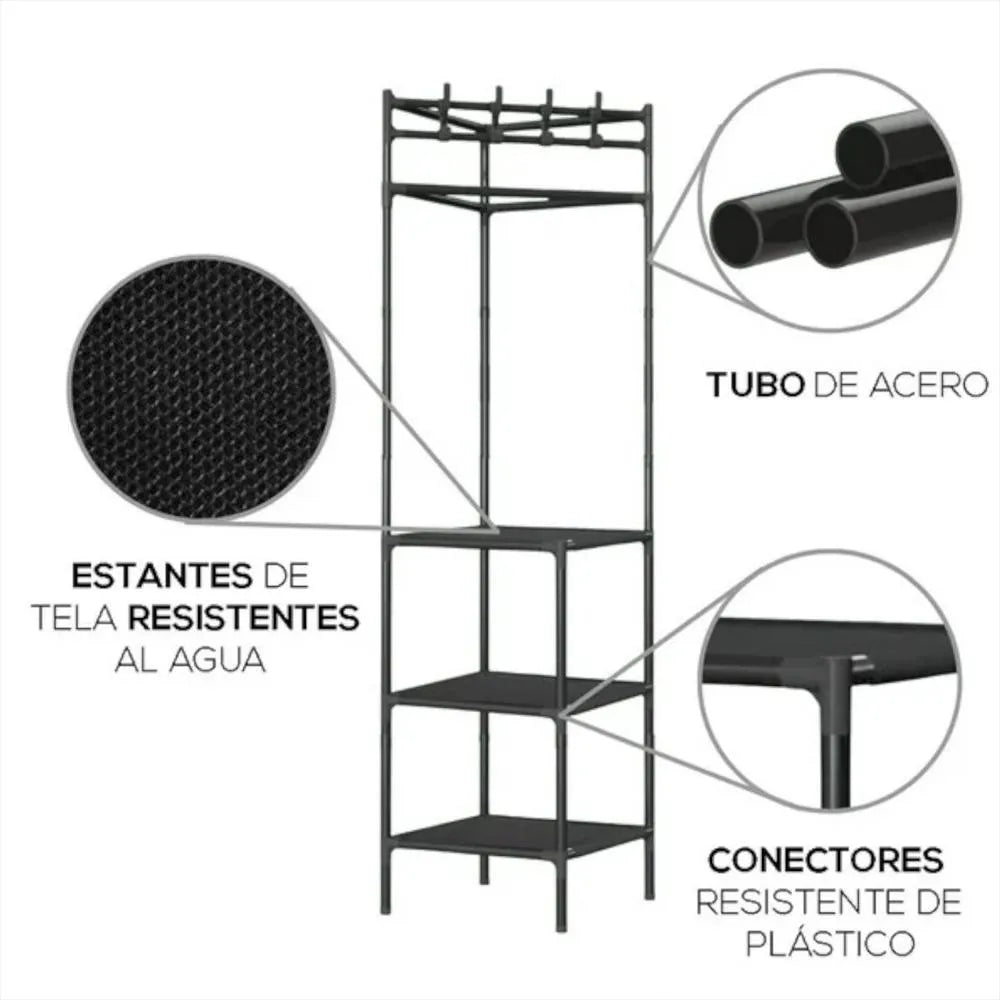 Perchero Esquinero 3 en 1 CornerRack™ 👗