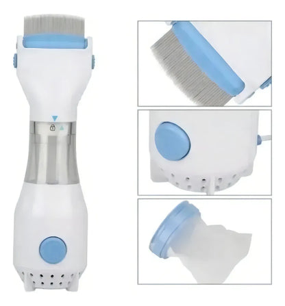 LENDRIX® Cepillo Aspiradora para Piojos y Liendres 🦠