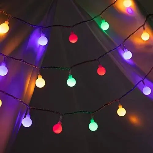 🎄 GloboLuz® | Guirnalda LED 100 Bombillos 10 Metros