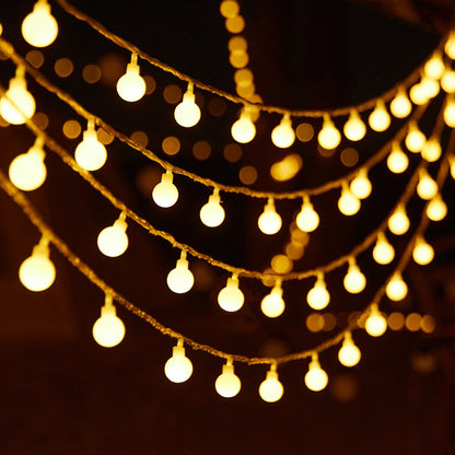 🎄 GloboLuz® | Guirnalda LED 100 Bombillos 10 Metros