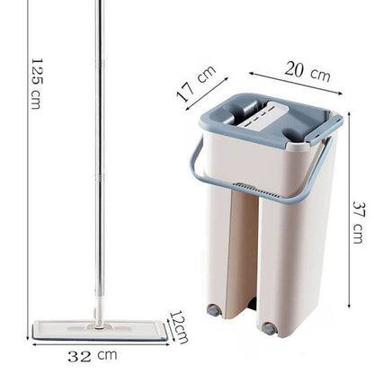 🧼 CLEANMOP EASY® | Trapeador con Balde Escurridor
